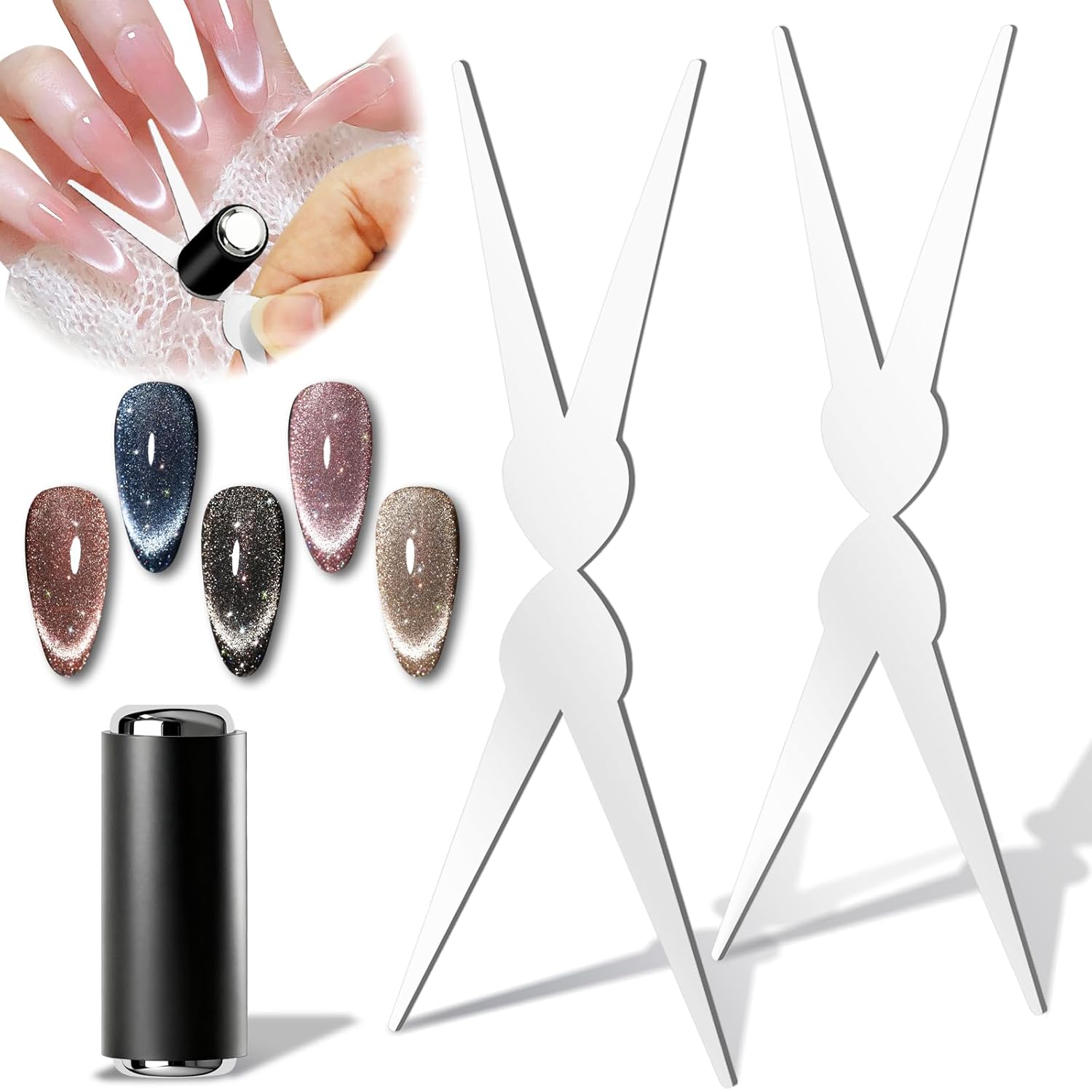 Nail Art Full Color - Набор для маникюра: 3D-гель-лак с двойным
