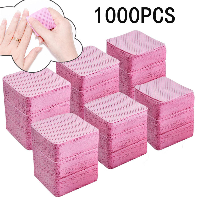 Nail Art Remove - 20/50/100/300/1000 шт. безворсовые салфетки для ногтей,