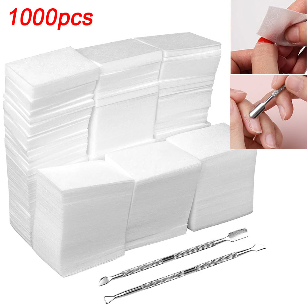 Nail Art Remove - 1000 шт. безворсовых салфеток для снятия