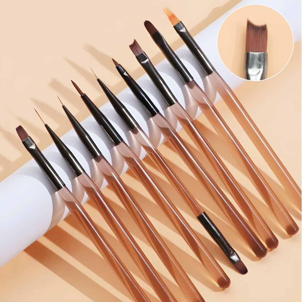 Nail Art Vector - 9 шт. кисть для дизайна ногтей,