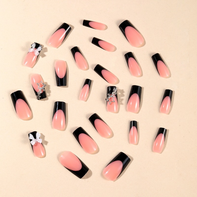 24 шт. летних длинных накладны – обзор и цена Nail Art Pink