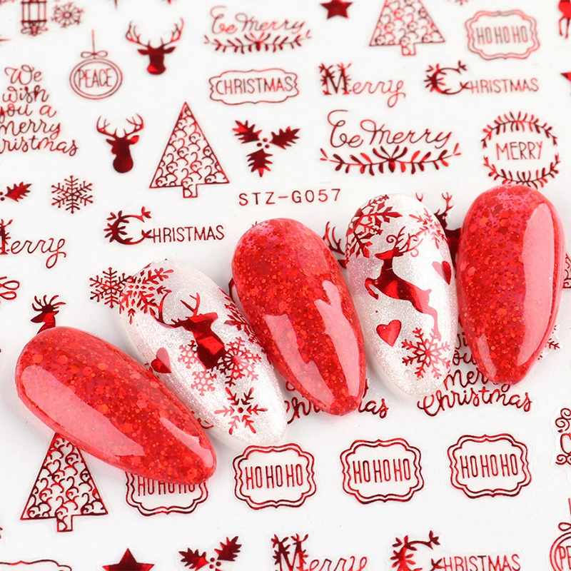Рождественские аксессуары для  – обзор и цена Nail Art Xmas Design