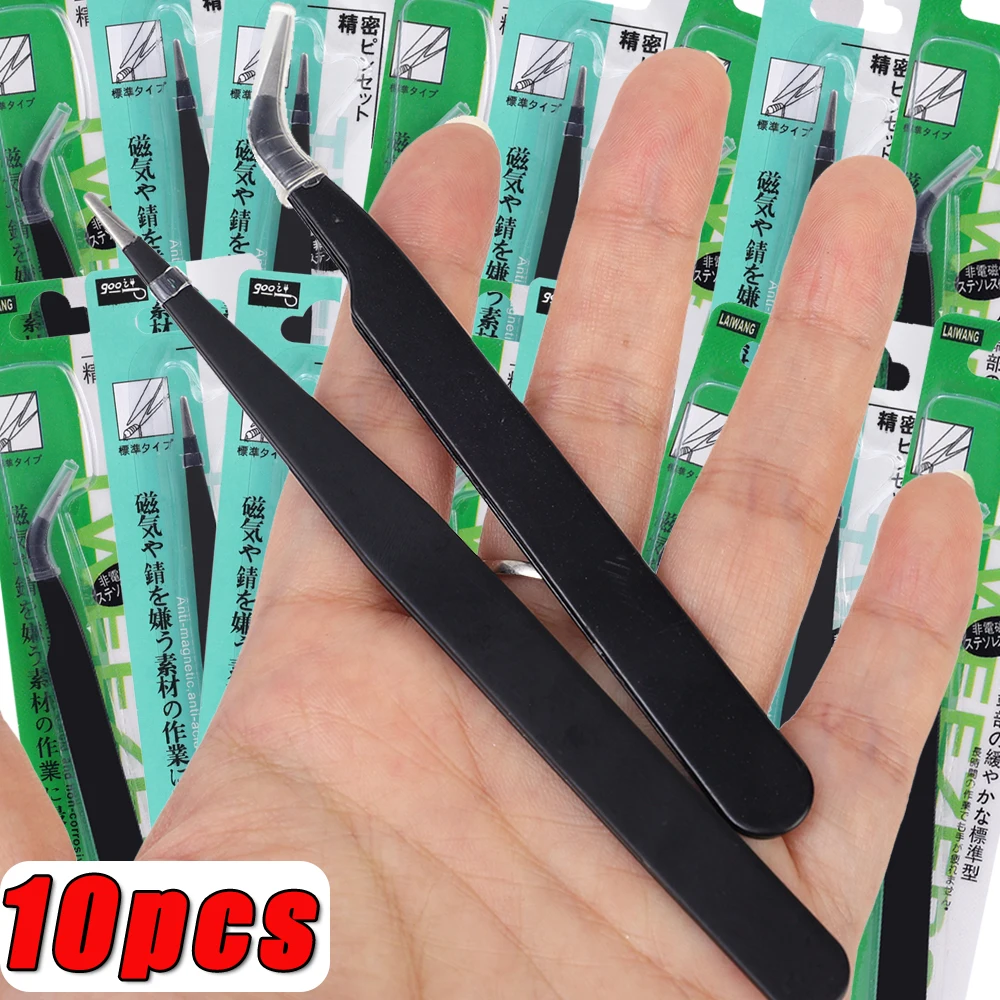 10 шт., пинцет для наращивания – обзор и цена Nail Extension Form