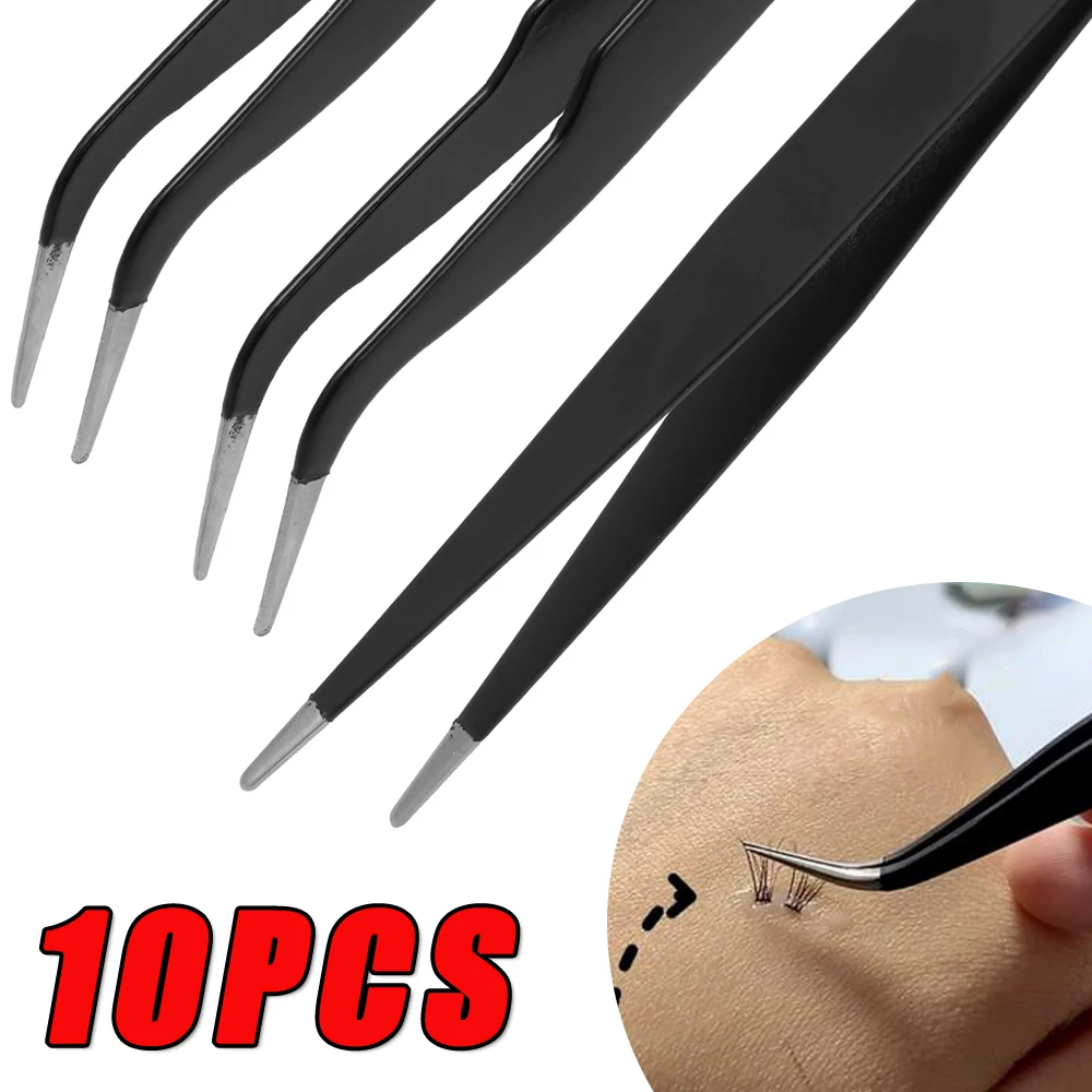 10 шт., пинцет для наращивания – обзор и цена Nail Extension Form