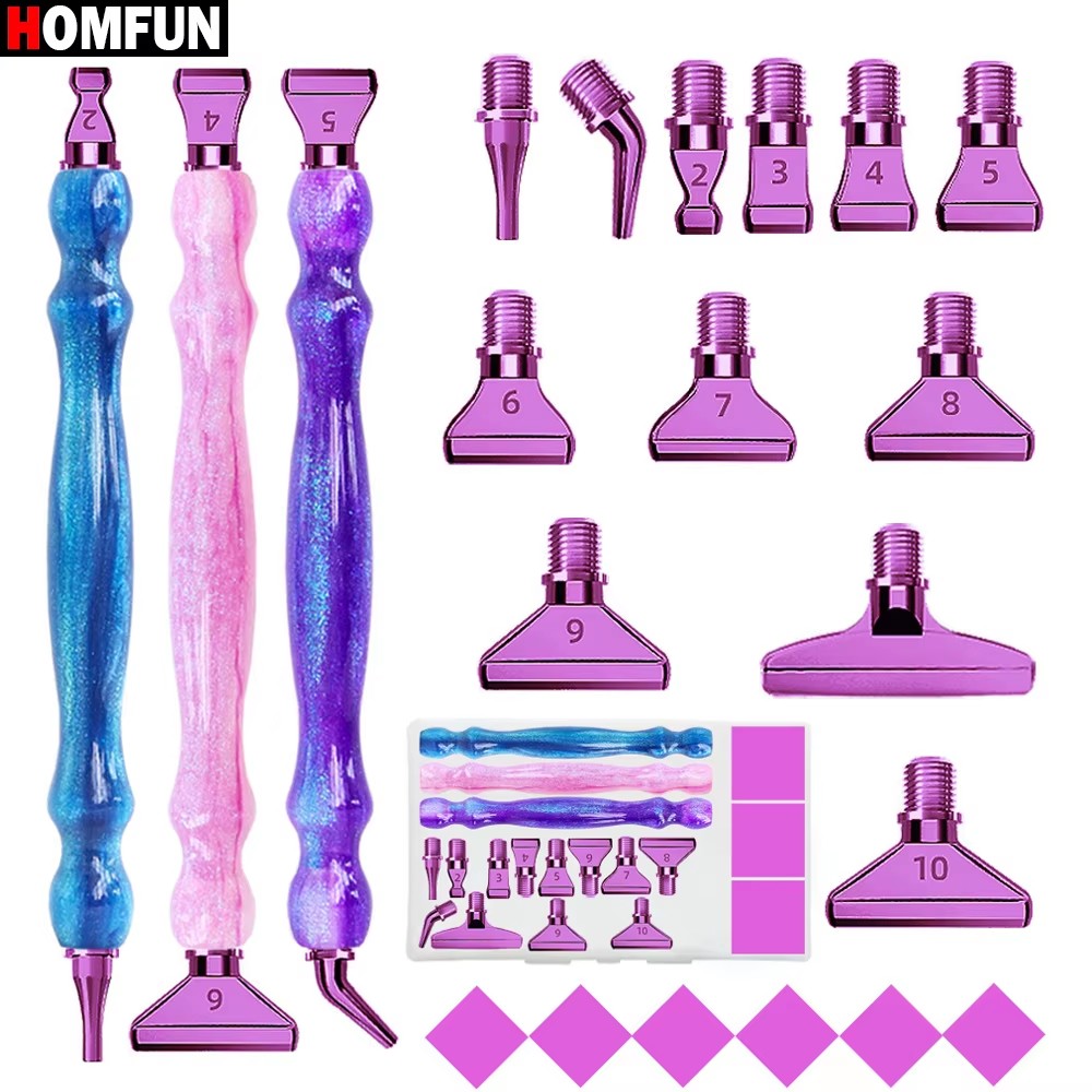 HOMFUN 5D Бриллиантовая фотогр – обзор и цена Nail Art Full Color
