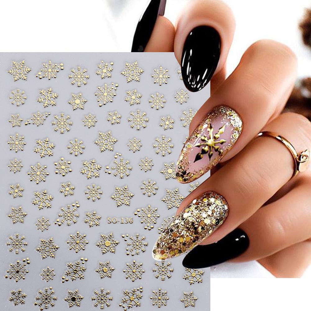 Рождественские наклейки для ди – обзор и цена Nail Art Xmas Design
