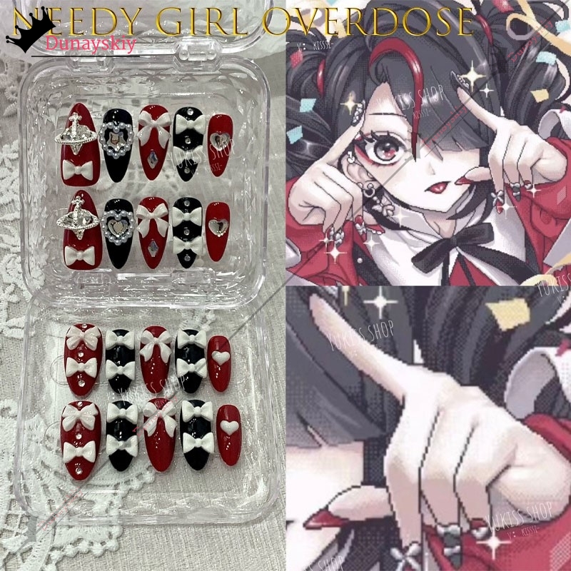 YiNuo*/Needy Girl Overdose Jir – обзор и цена Press On Nail Set