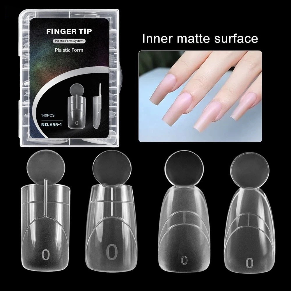 140 шт. матовых двойных форм д – обзор и цена Nail Extension Form