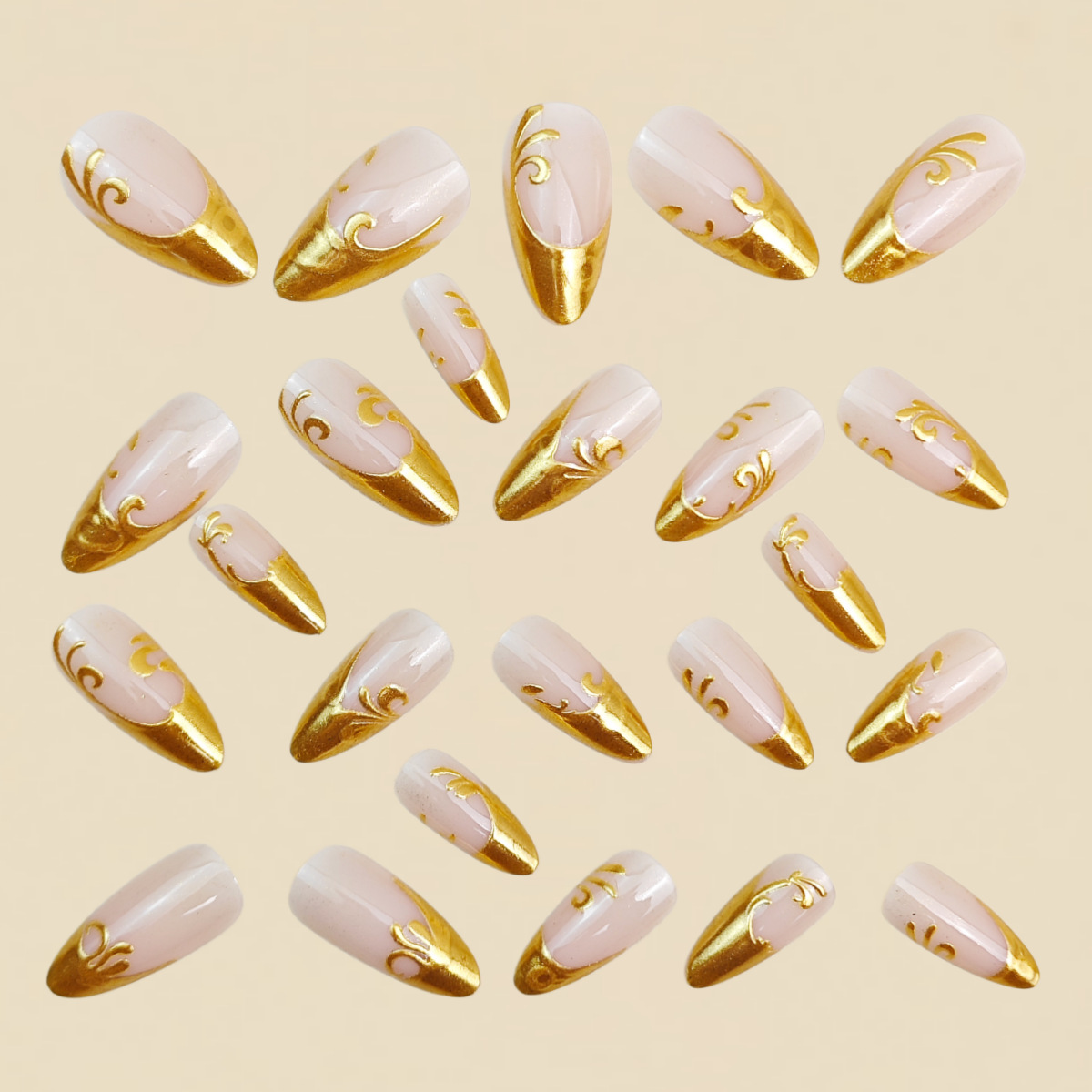 3D накладные ногти для женщин  – обзор и цена Press On Nail Set