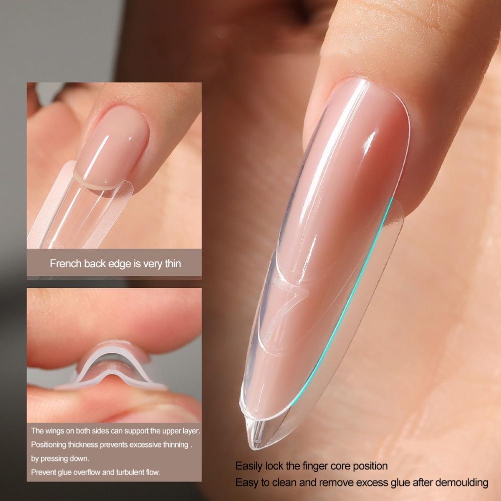 240 шт., форма для сэндвича, д – обзор и цена Nail Extension Form