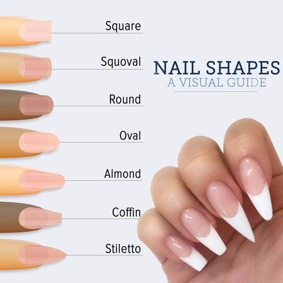 100 шт., форма для дизайна ног – обзор и цена Nail Extension Form