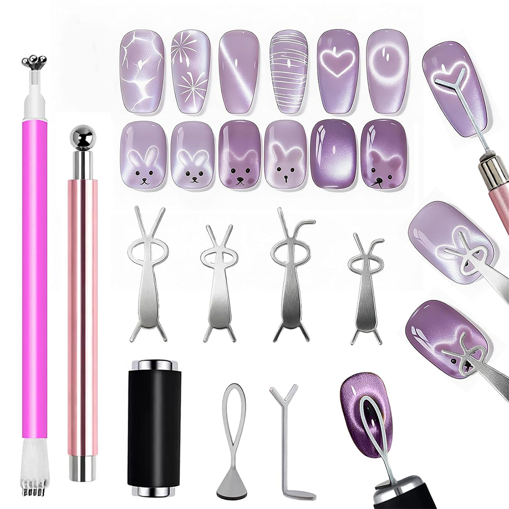 Набор из 10 магнитов для ногте – обзор и цена Nail Art Full Color