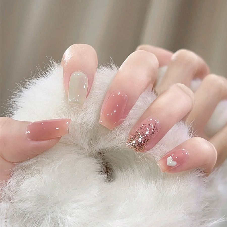 24 шт./компл., короткие средни – обзор и цена Press On Nail Set