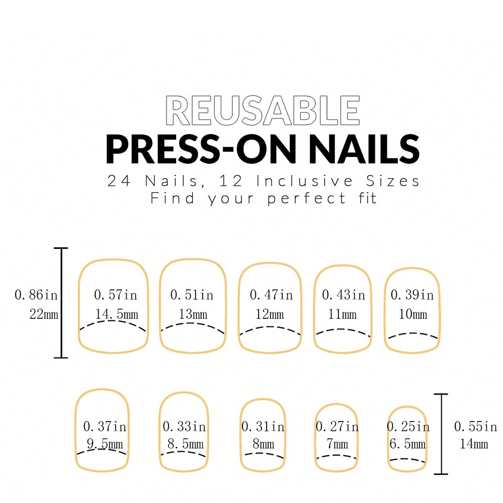 ARTAUG 24 шт., средний пресс н – обзор и цена Nail Art Pink