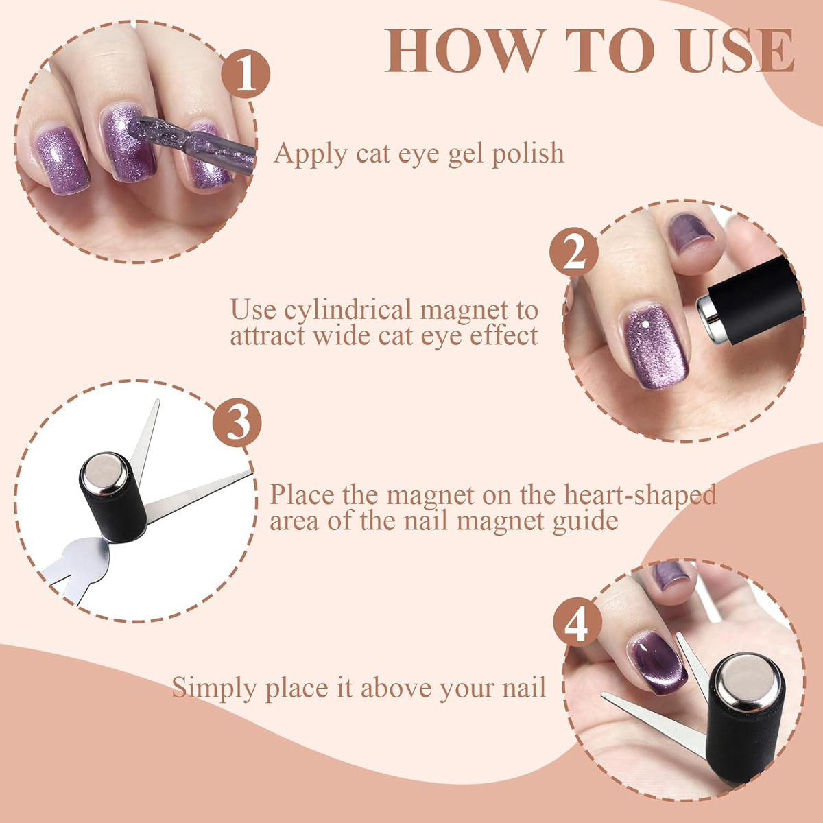 Двусторонний магнит для францу – обзор и цена Nail Art Full Color