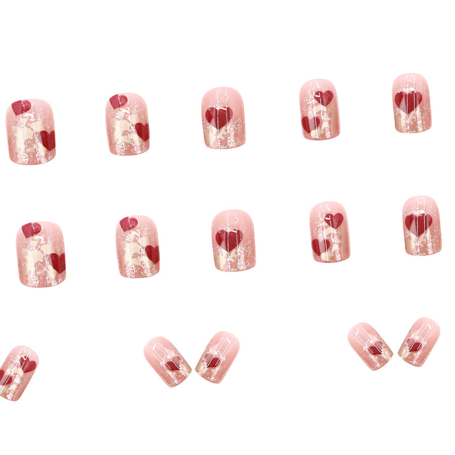 24 шт./набор, короткие квадрат – обзор и цена Press On Nail Set