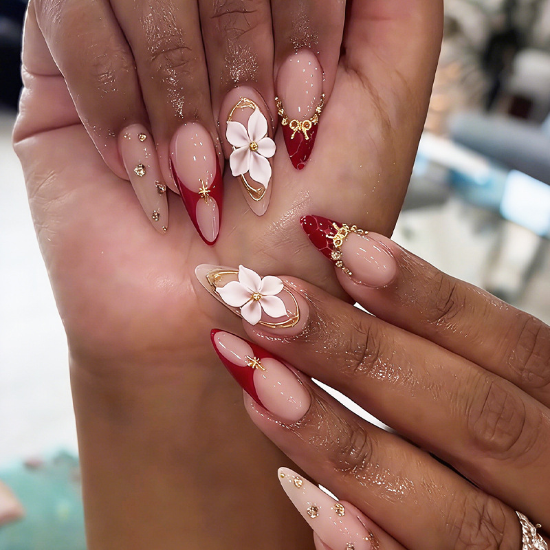 24 шт. готовых накладных ногте – обзор и цена Nail Art Pink