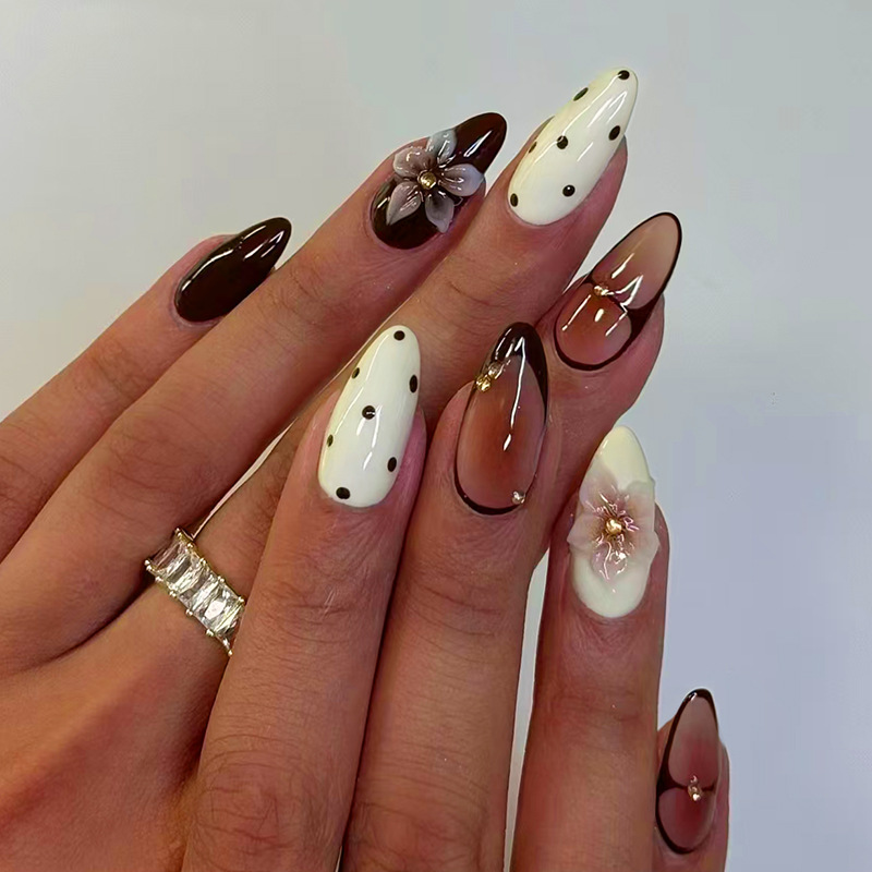 24 шт. готовых накладных ногте – обзор и цена Nail Art Pink