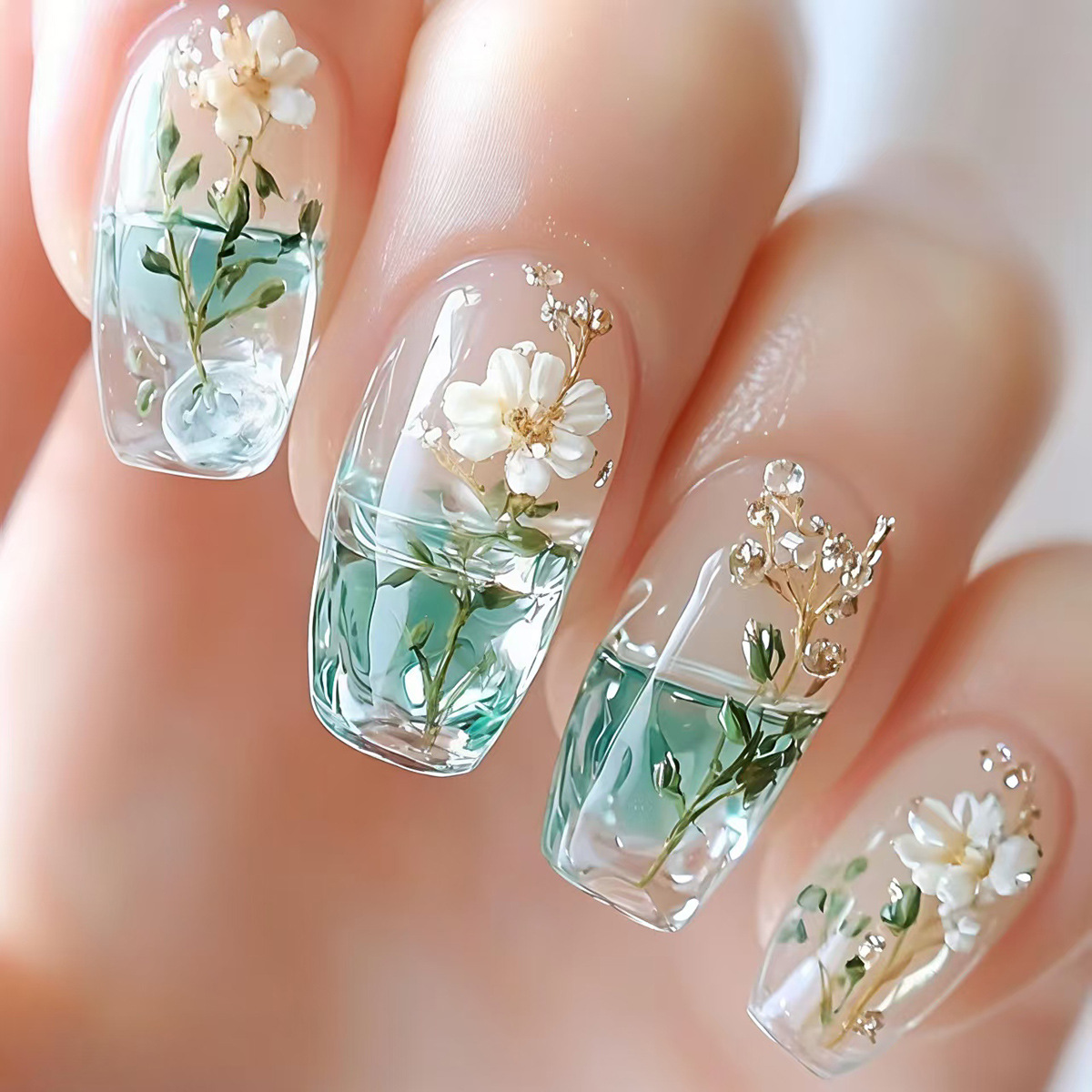 Искусственные накладные ногти  – обзор и цена Press On Nail Set