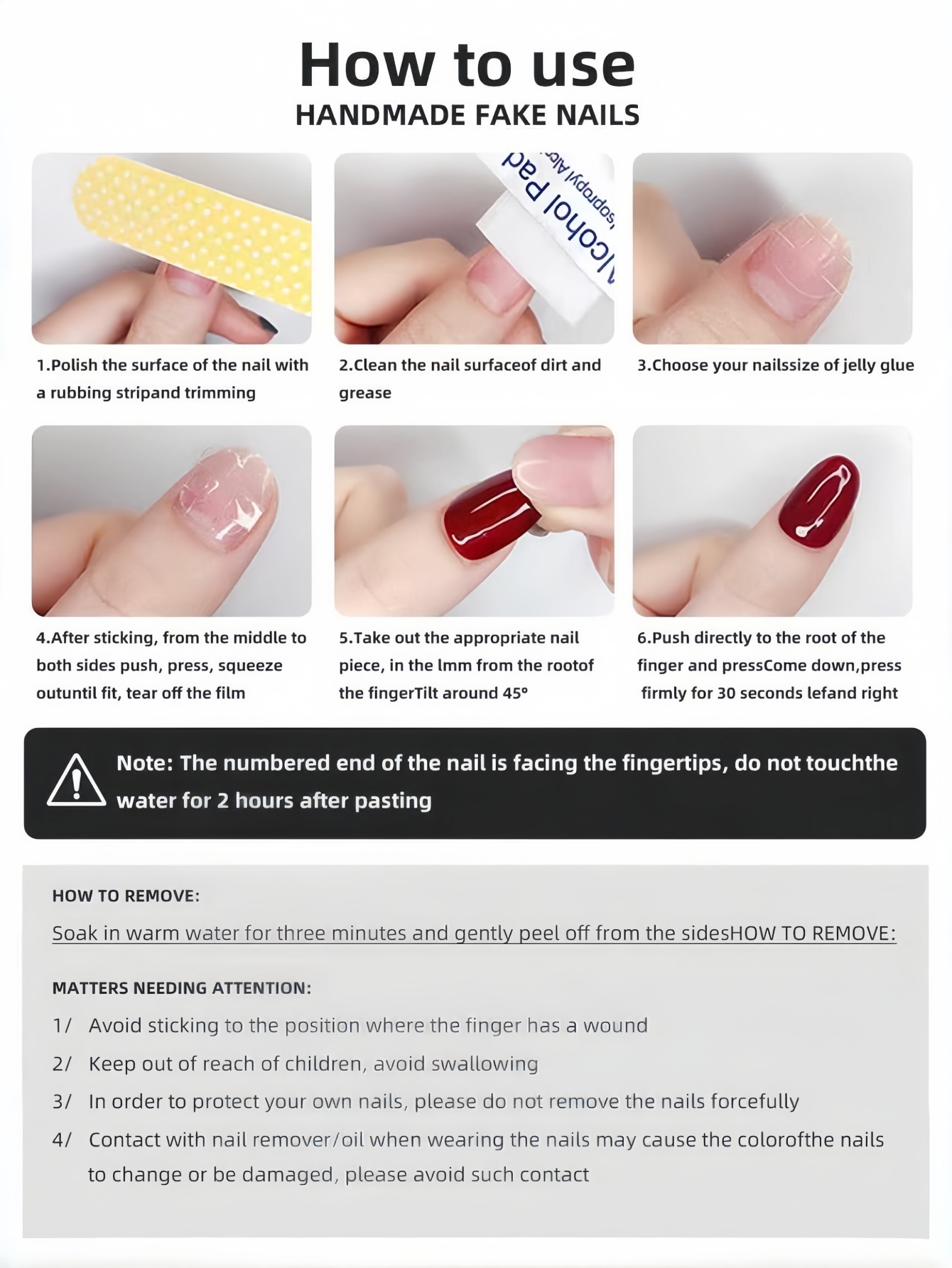 Набор из 10 накладных ногтей с – обзор и цена Press On Nail Set