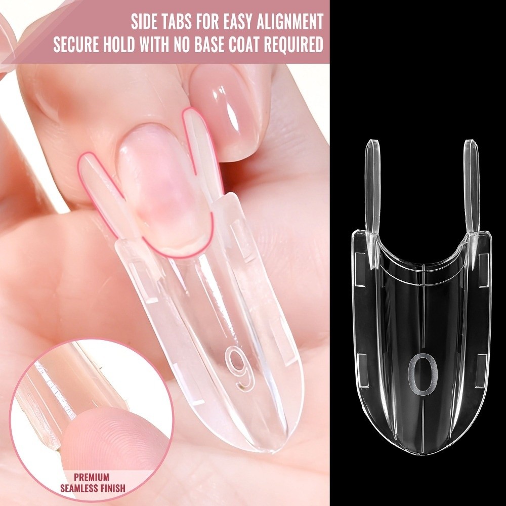 120 шт. многоразовых прозрачны – обзор и цена Nail Extension Form