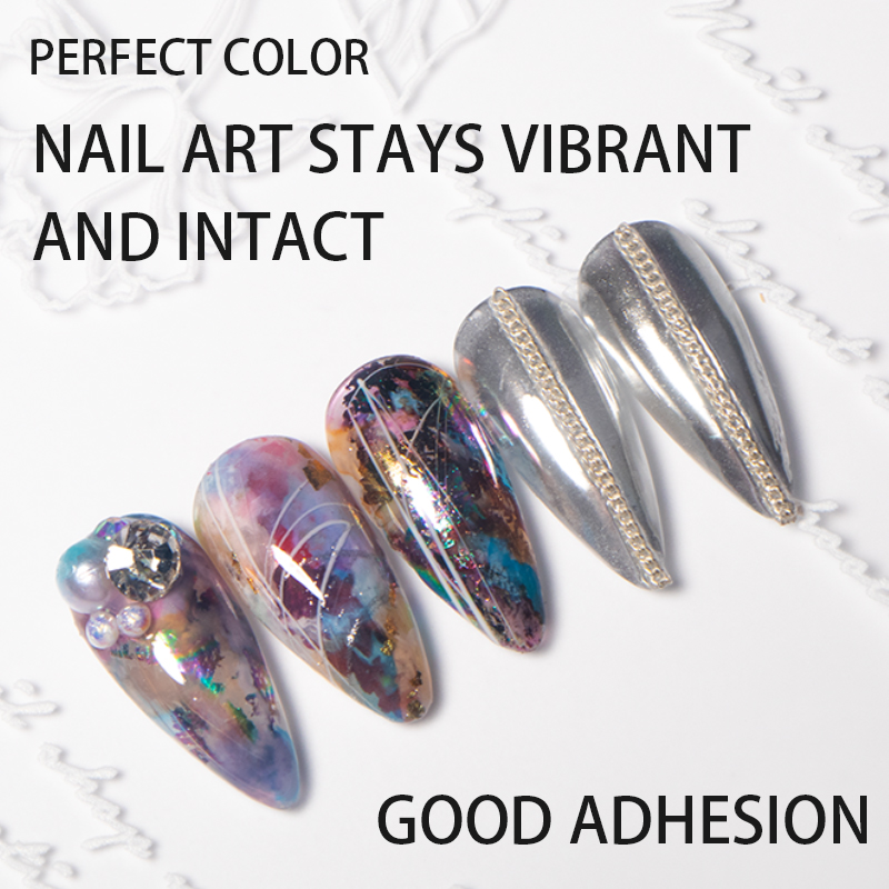 Гель-клей для фольгирования но – обзор и цена Nail Art Xmas Design