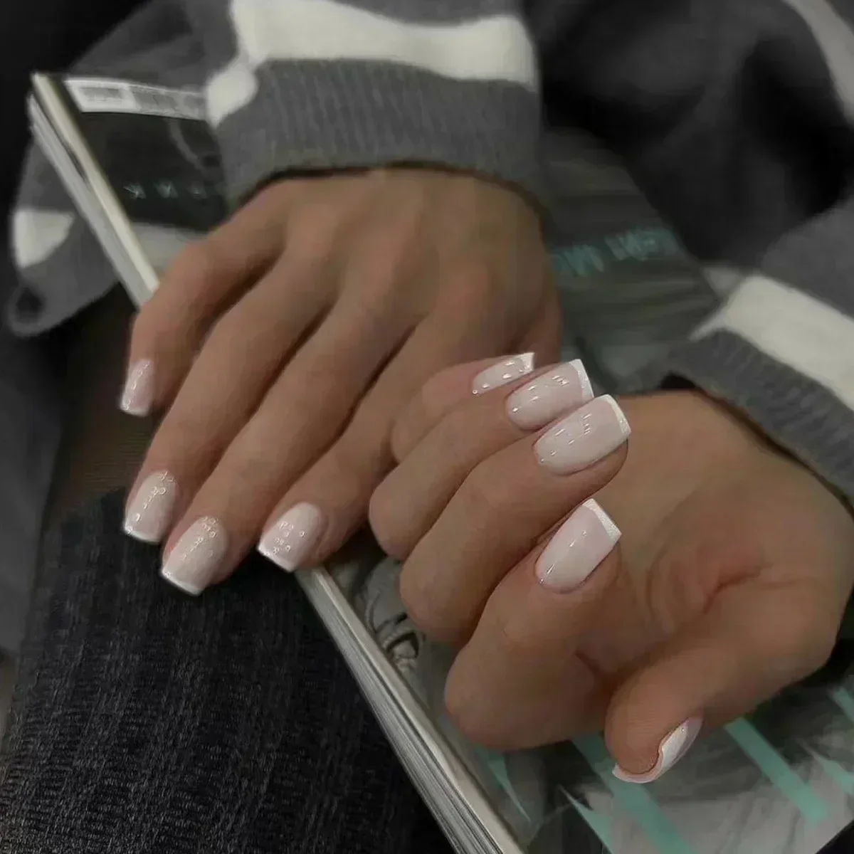 24 шт., простые балетные блест – обзор и цена Nail Art Pink
